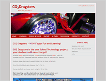 Tablet Screenshot of co2dragsters.co.nz